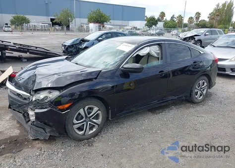 2018 Honda Civic Lx из США, поврежденный, VIN 2HGFC2F55JH587522